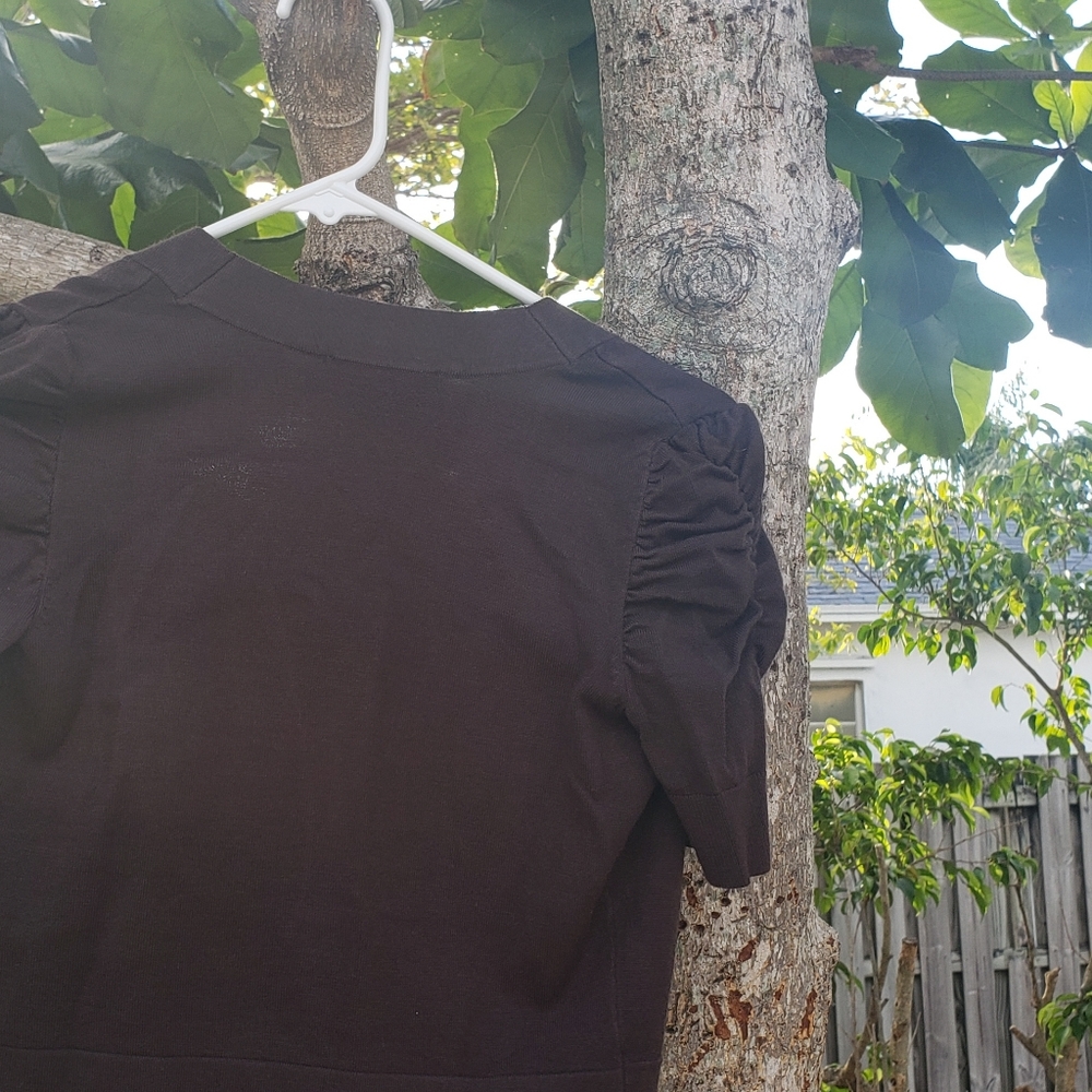 Ruched sleeved shrug - Picture 3 of 3